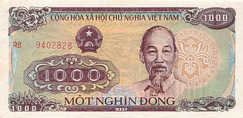 Vietnam Dong , moneda y cambio de Vietnam
