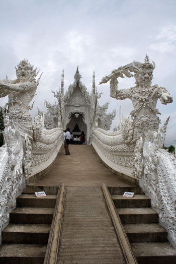 Detalles del Wat Rong Khun