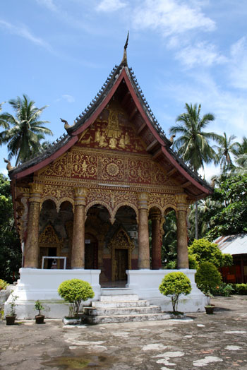 Fachada del templo 