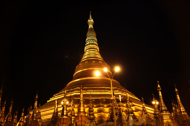 La gran estupa de Myanmar