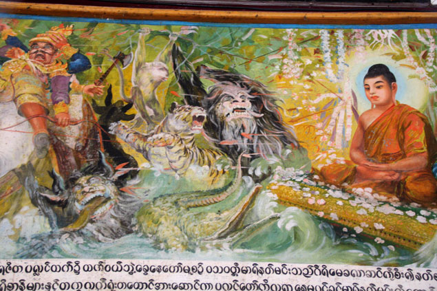 Murales budistas