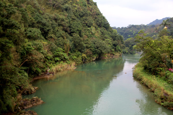 Río Keelung a su paso por Pingxi
