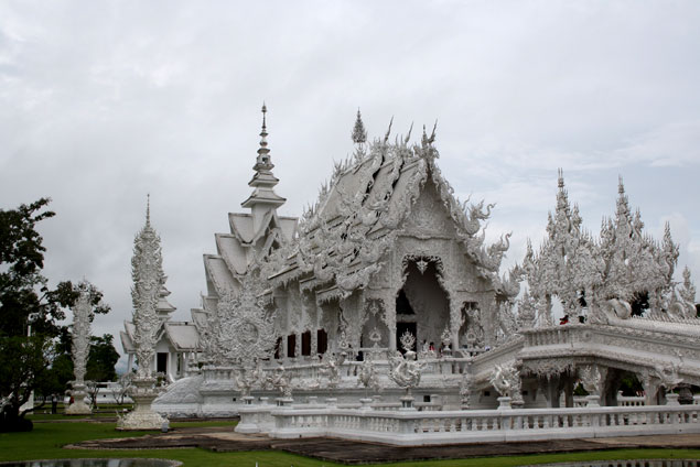 templo blanco Tailandia