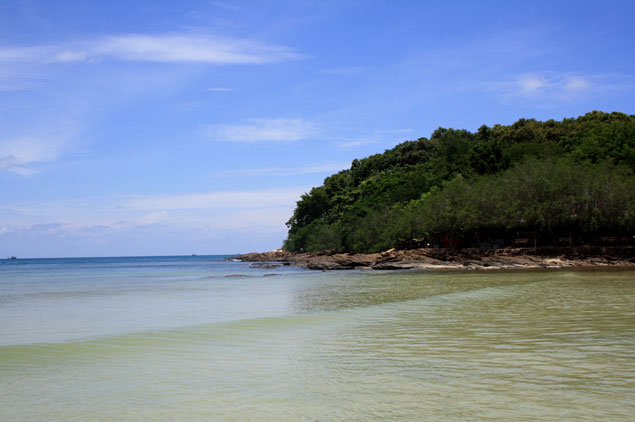 Playa solitaria ,itinerario por Tailandia