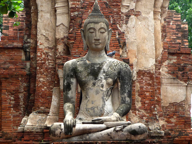 Buda en Ayutthaya