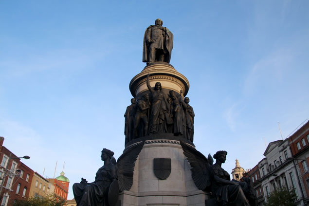 Monumento en O'Connell Street
