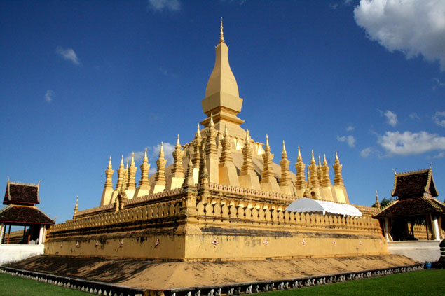 La gran estupa de Vientiane