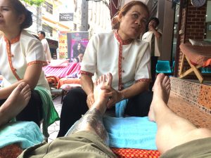 masaje en Khao San Road