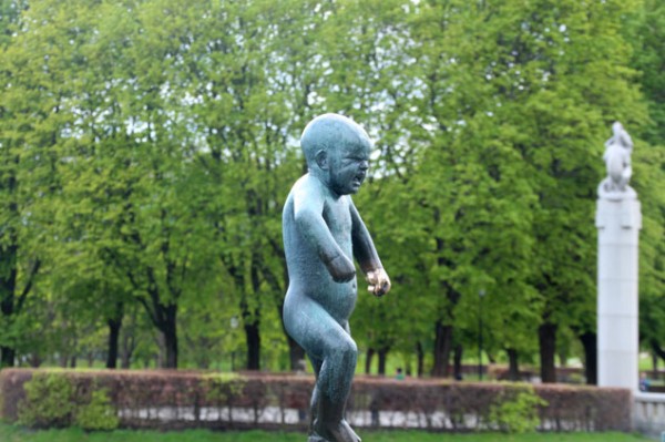 Famosa escultura del niño enrabietado "Sinnataggen)