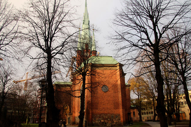 Preciosas iglesias abundan en la  ciudad