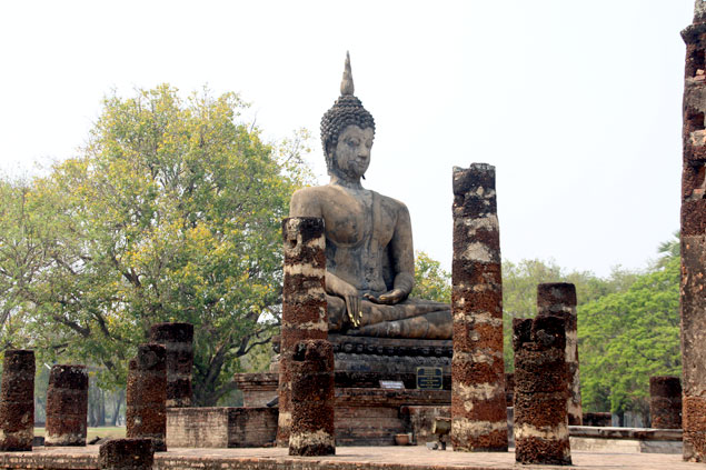Buda en el Wat Mahathat