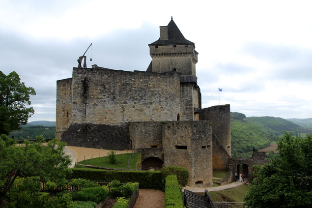 Ruta por el Perigord-Dordoña (Castillo de Castelnaud la Chapelle)