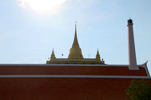 Vistas del Wat Saket desde el Wat Srakesa