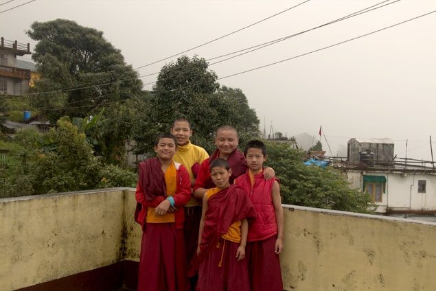 Para ver a monjes budistas es vital saber como llegar a Darjeeling