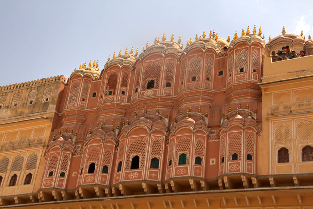 Hawa Mahal (Rosa de los vientos) de Jaipur