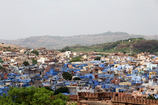 La ciudad amurallada  azul de Jodhpur