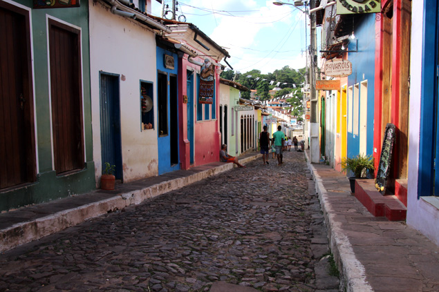 Lençois , una ciudad llena de color
