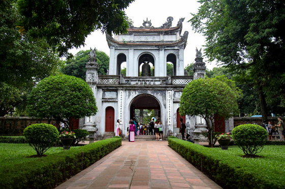 Que ver en Hanoi, templo de la literatura
