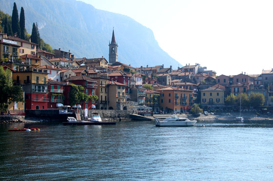 Vista de Varenna , una joya en el Lago di Como
