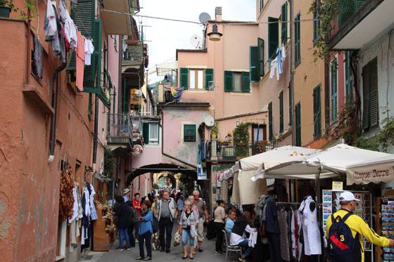 Calles de Monterosso , como recorrer Cinque Terre