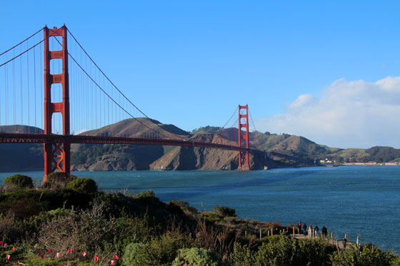 Puente Golden Gate , emblema de San Francisco