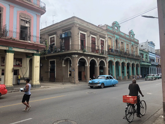 La capital de Cuba , La Habana