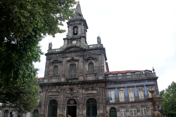 Iglesia de trindade (Oporto) La santísima Trinidad
