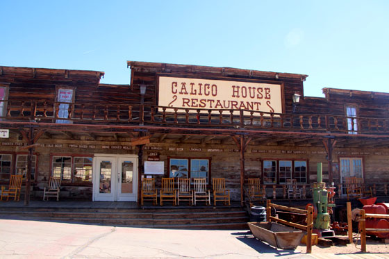 Calico ghost town en la ruta 66
