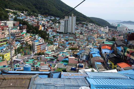 Las casas coloridas de Busan