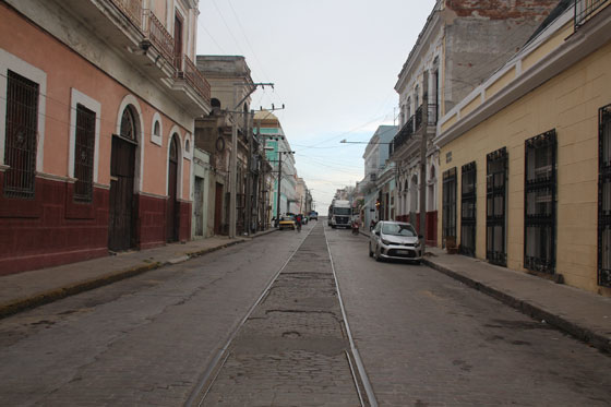 Calles coloniales de Cienfuegos