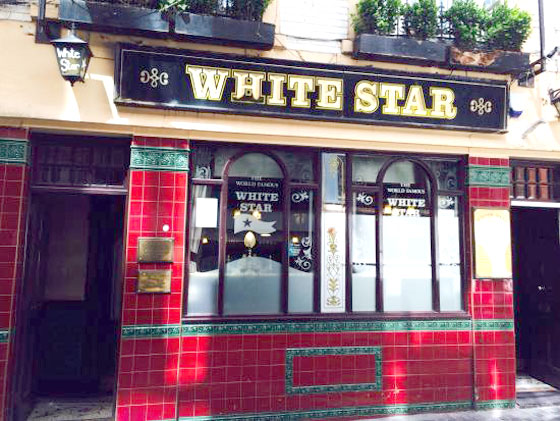Donde beber en Liverpool (White star)