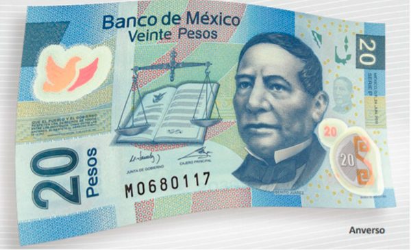 moneda de México, Pesos