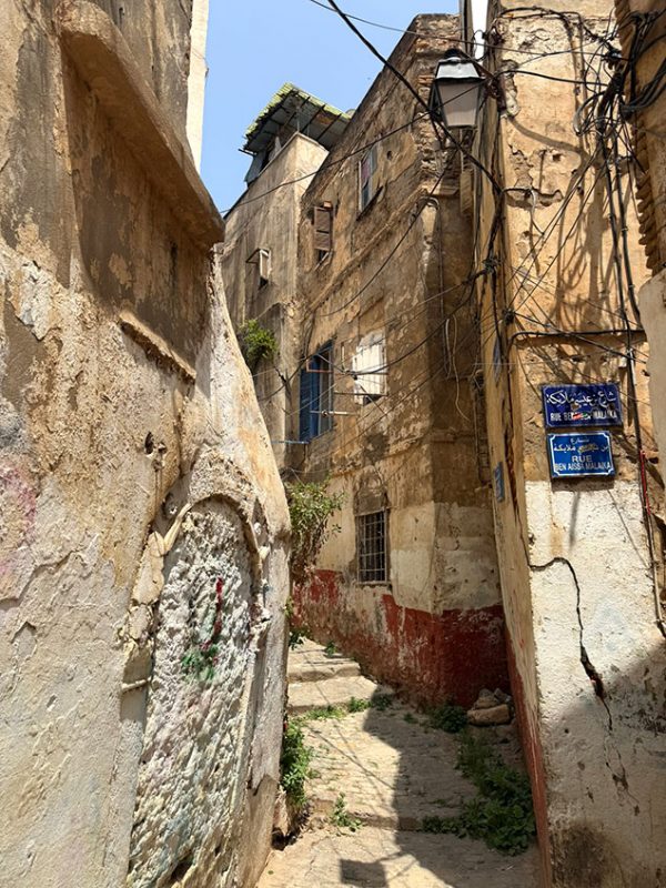 Calles sinuosas de la Kasbah