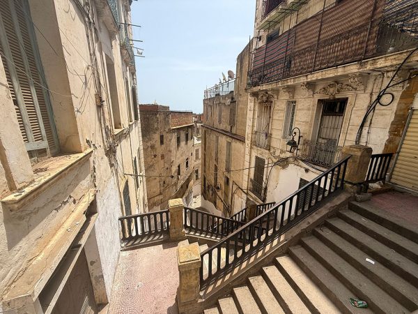 escaleras al final de la Kasbah