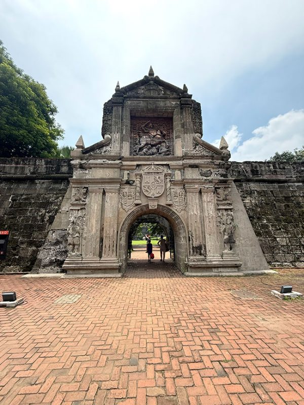 Fuerte de Santiago Manila, viaje por Filipinas por libre